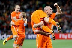 MS: Nizozemsko - Uruguay (radost, smutek)