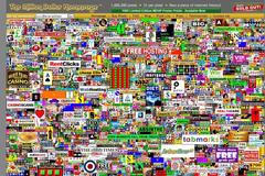 Million dollars homepage