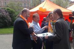 První máj v podání pražské ČSSD