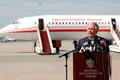 Prezident Lech Kaczyński a jeho letoun Tupolev Tu-154