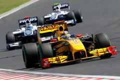 VC Maďarska: Robert Kubica v Renaultu