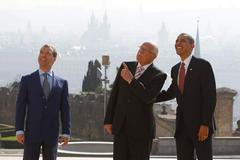 Barack Obama opět v Praze