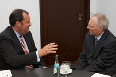 Ministři financí Rakouska a Německa se setkali 15.1.2010