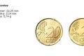 Euro: přední strana 20 centů