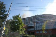 Požár bytu ve Zlíně