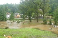 Povodně srpen 2010 - Mníšek