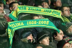 Pohár UEFA: MŠK Žilina - Slavia Praha