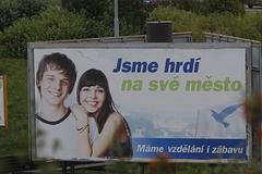 Billboardy na komunální volby v Praze