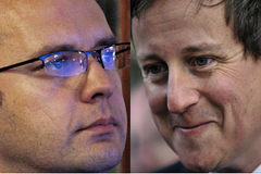 Andy Coulson and David Cameron