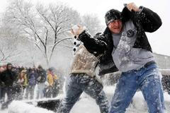 USA - sněhová bouře