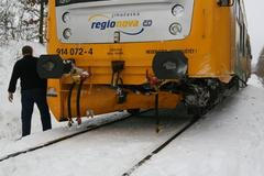 Srážka vlaku a auta Třeboň