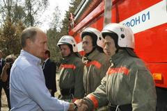 Rusko Putin požáry