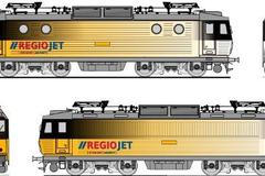 návrh vlaku regiojet