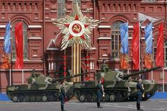 Vojenská přehlídka na Rudém náměstí