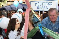 kampaň ODS - Václavák