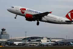 Airbus A319 aerolinií ČSA