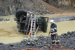 Neštěstí v kamenolomu na Liberecku