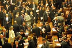 První schůze nové sněmovny