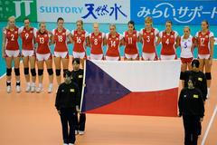 České volejbalistky