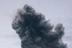 Sumatra - výbuch sopky