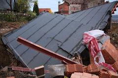 Zřícení rodinného domu ve Zlíně