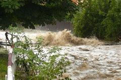 Povodně srpen 2010: Velké Březno