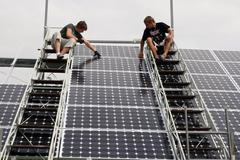 solární elektrárna