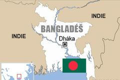 Bangladéš - mapa