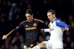 Kodaň vs Chelsea: Zdeněk Pospěch a Fernando Torres