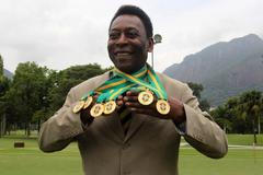 Pelé a jeho medaile