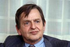 Zavražděný švédský premiér Olof Palme