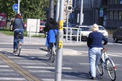 Cyklisti v Pardubicích