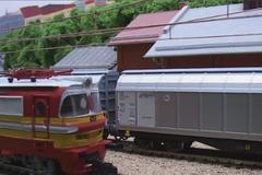 Model železnice v Brně.