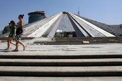 Albánie Tirana pyramida