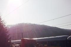 Srážka rychlík a náklaďák