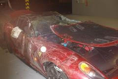 Nehoda Ferrari na D11