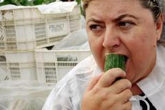 Španělská ministryně baští okurky