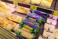 Potraviny v supermarketu