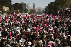 Jemen demonstrace