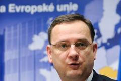 Petr Nečas na summitu EU