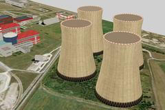 JE Temelín - nové chladící věže