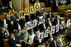 Maďarsko parlament Jobbik
