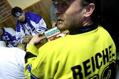 Fanoušci na hokeji v Litvínově