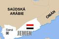 Jemen - mapa