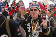 MS Liberec 2009 - fanoušci z Norska