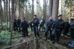 Blokáda na Šumavě - 27. 7. 2011