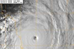 Austrálie očekává cyklón