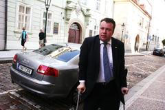 Stávka v Praze - sněmovna