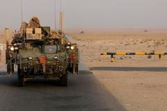 Odjezd amerických voljáků z Iráku