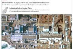 Facebook - nejsdílenější články roku 2011 - zemětřesení v Japonsku